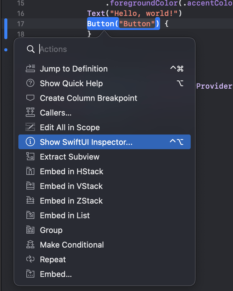 Show SwiftUI Inspector|300